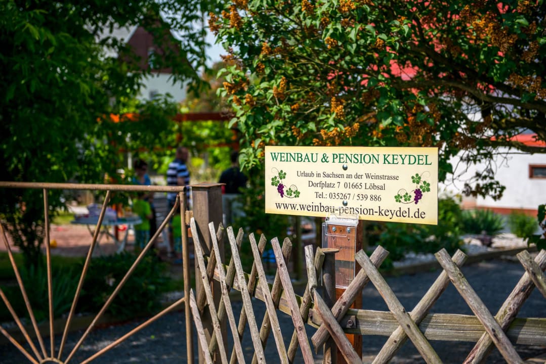 Eingang Weinbau & Pension Keydel