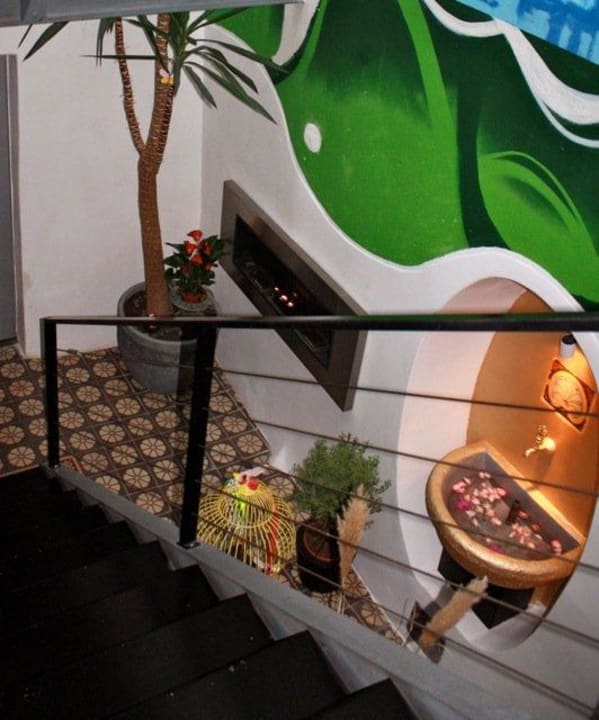 Innenhof Hotel AjoieSpa