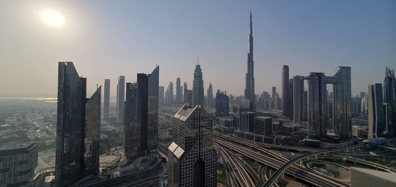 Ausblick Shangri-La Hotel Dubai