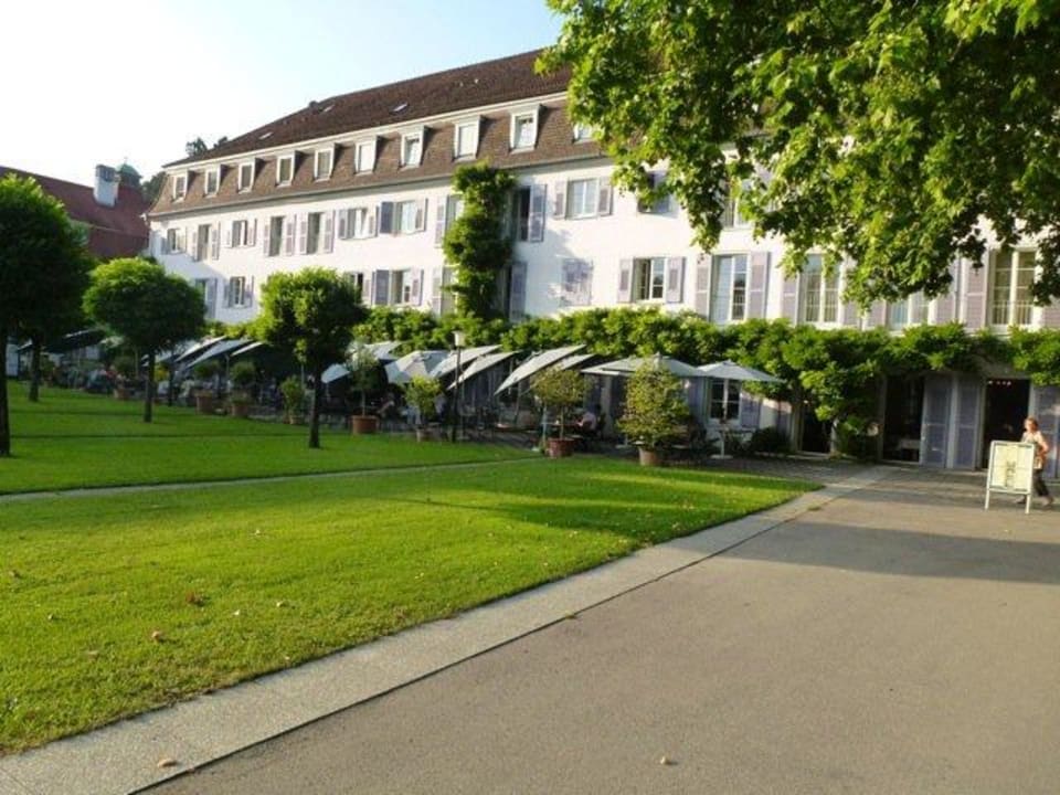 Hotelterrasse Bad-Hotel mit Villa Seeburg