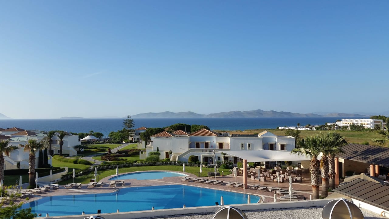 Ausblick au dem zweiten Stock Neptune Luxury Resort