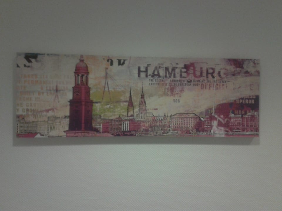 Picture on the wall Auszeit Hotel Hamburg