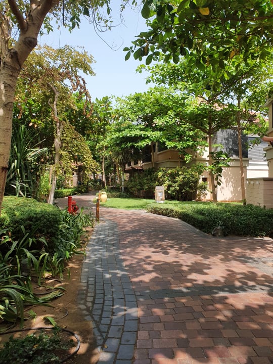 Gartenanlage Anantara The Palm Dubai Resort