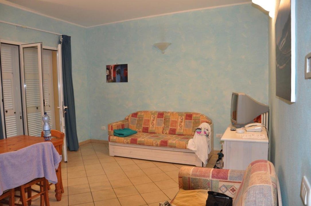 Wohnzimmer/Küche Residence Sole