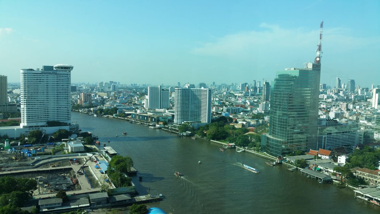 Ausblick Hotel The Peninsula Bangkok