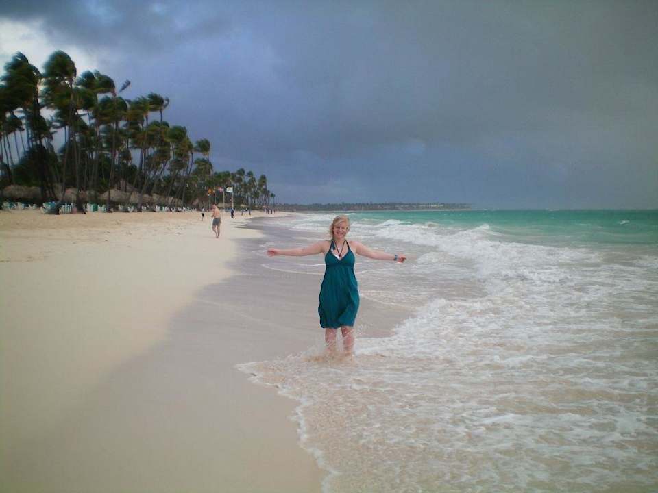 Der tolle Strand früh am Morgen Grand Palladium Select Bávaro Resort & Spa