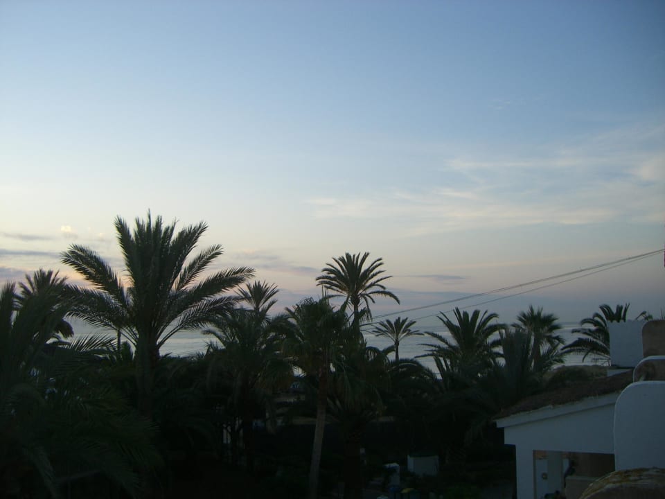 Ausblick am Abend vom Balkon FERGUS Style Bahamas