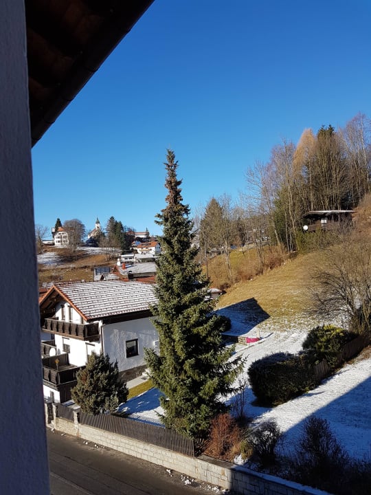 Blick auf Bodenmais Hotel Bergknappenhof