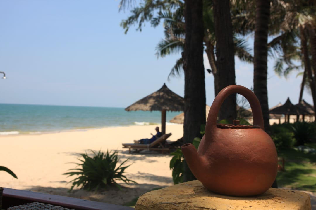 Beach - view from restautant Bamboo Village Beach Resort & Spa