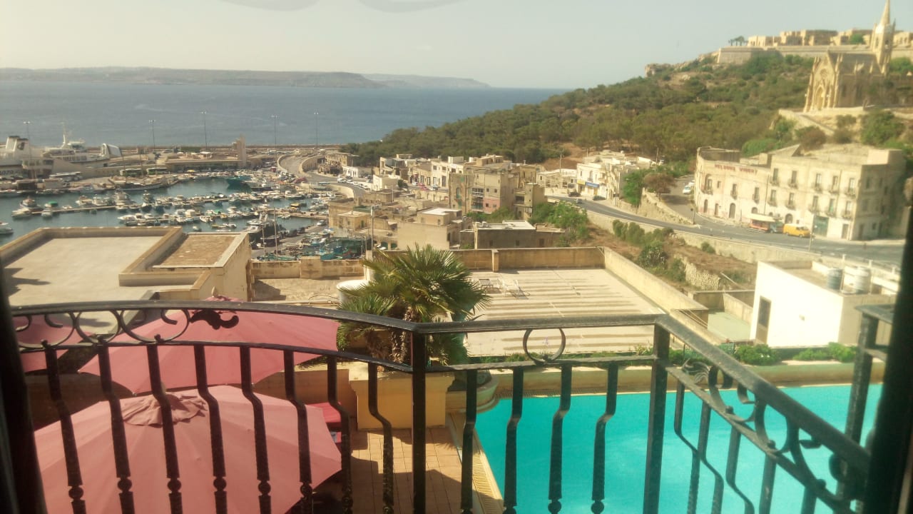 Ausblick Grand Hotel Gozo