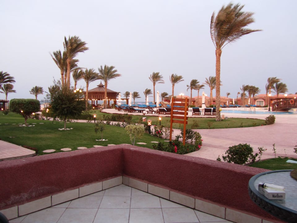 Uitzicht vanaf kamer Swisstouch Oriental Resort Marsa Alam