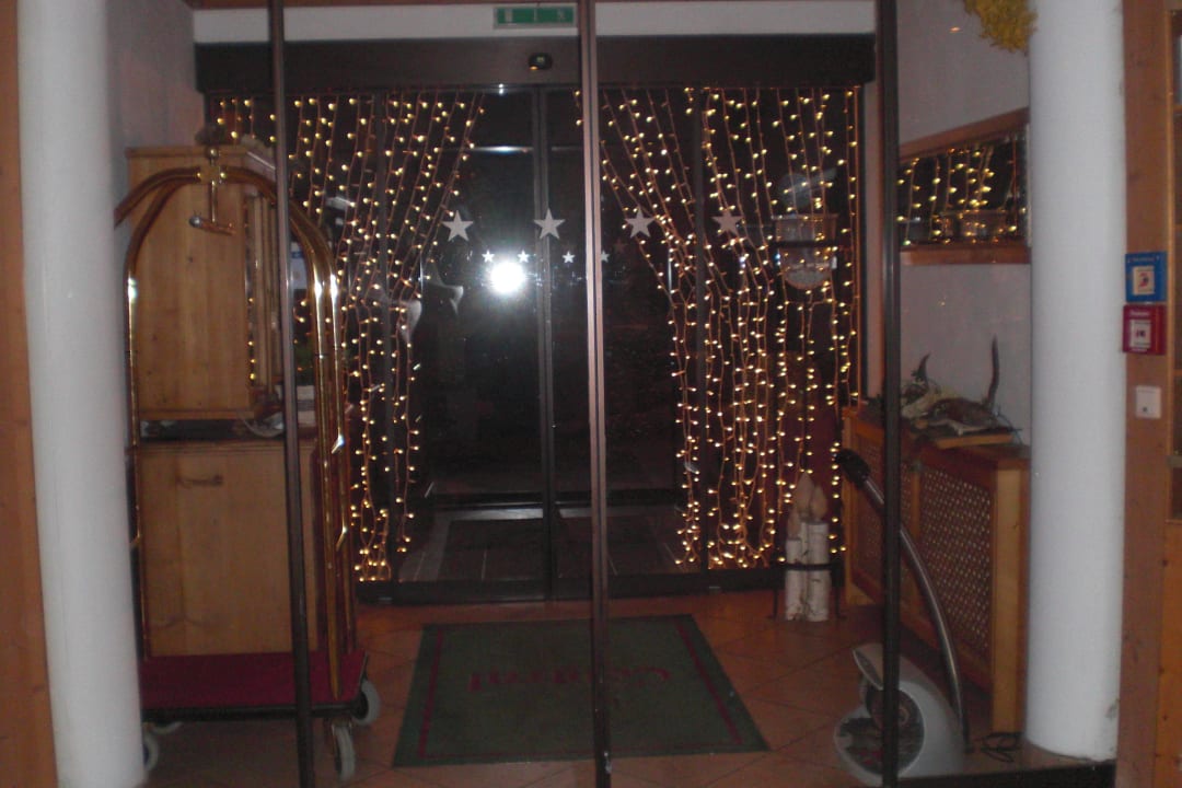 Die Eingangstür Hotel Central