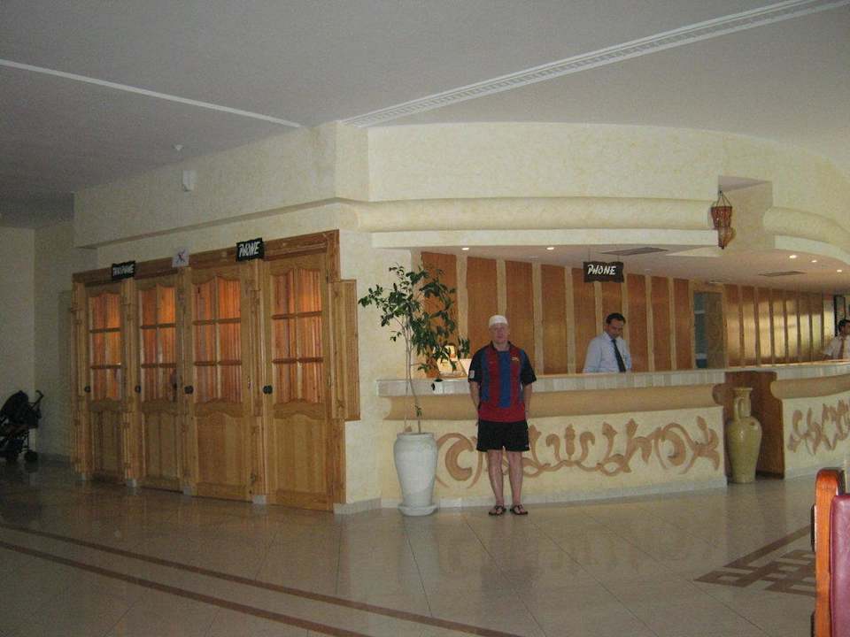 Na recepcji Houda Golf & Beach Club