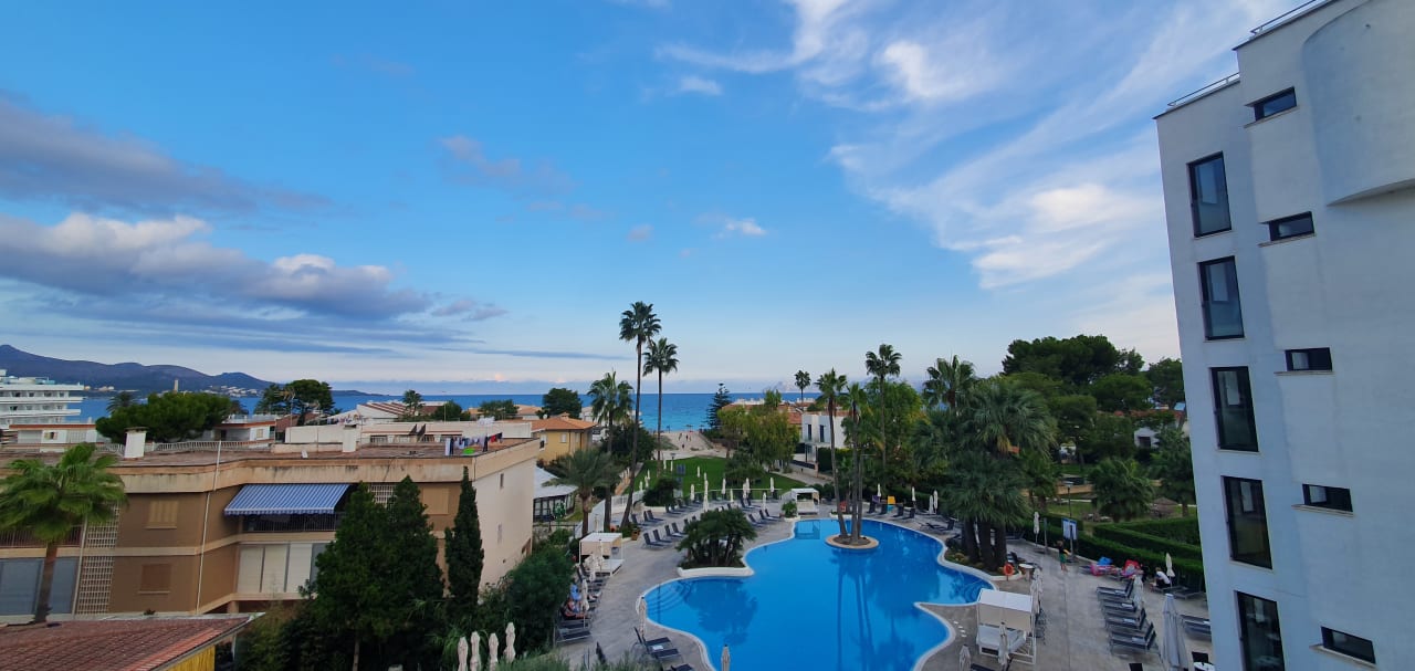 Ausblick allsun Hotel Eden Alcudia