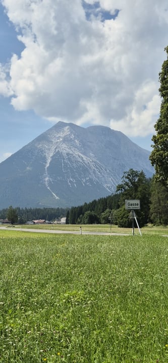 Ausblick Alpenhotel Karwendel
