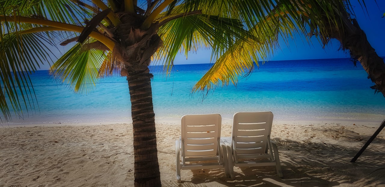 Ausblick Safari Island Maldives