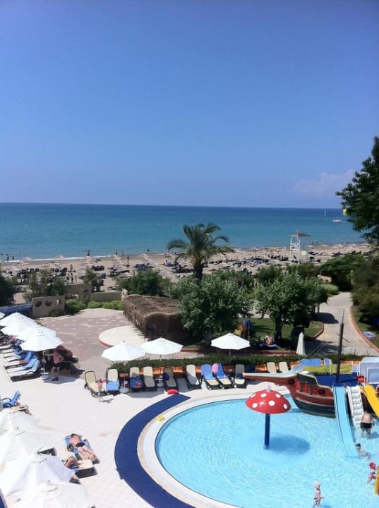 Výhlad z tobogánov Asteria Family Belek