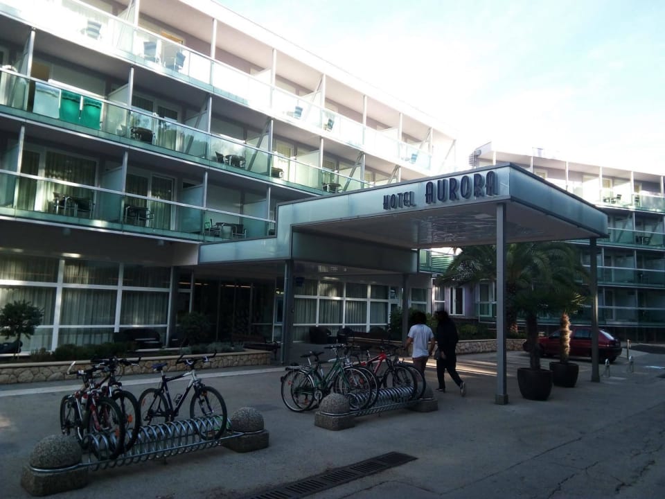 Anlage landseitig Hotel Aurora