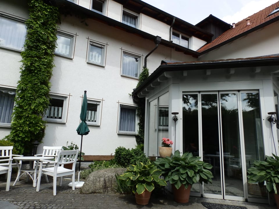 Eingang zum Hotel Hotel Altes Kurhaus