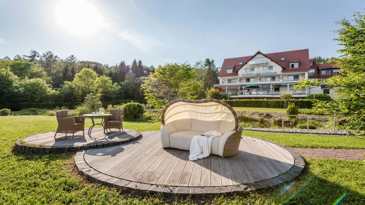Gartenanlage Landhotel Heimathenhof