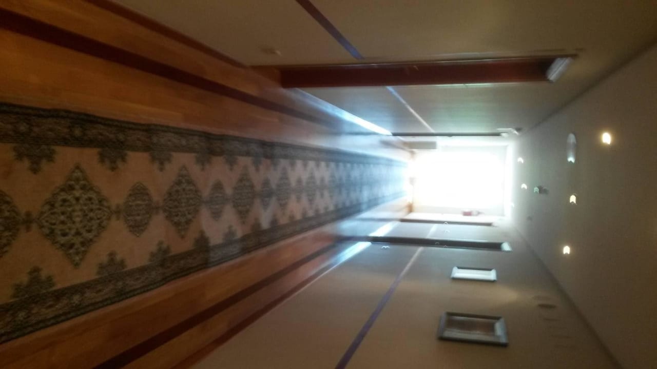 Flur zu den Zimmern Hotel Pousada de Portomarin