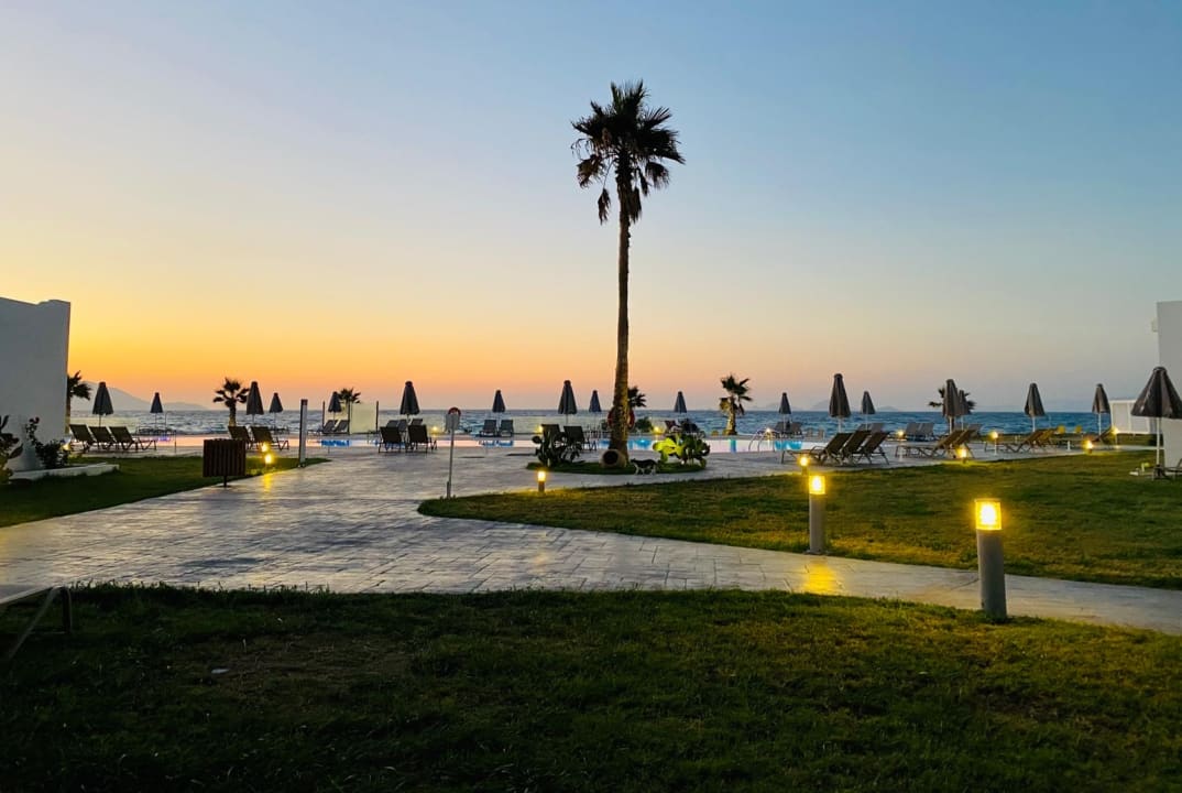 Ausblick Aeolos Beach Hotel