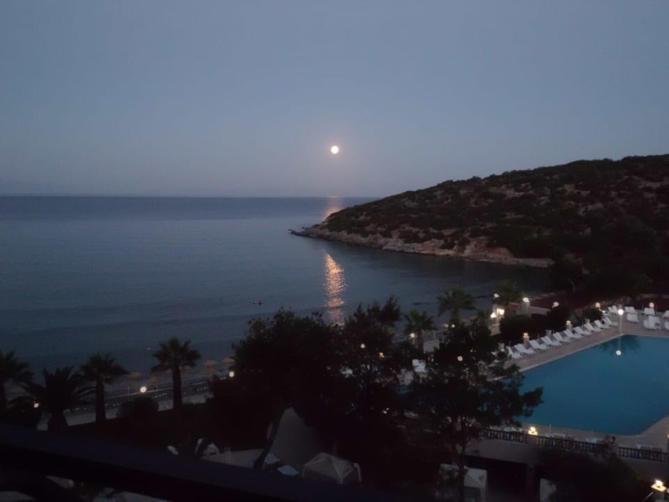 Monduntergang vom Balkon aus Tusan Beach Resort