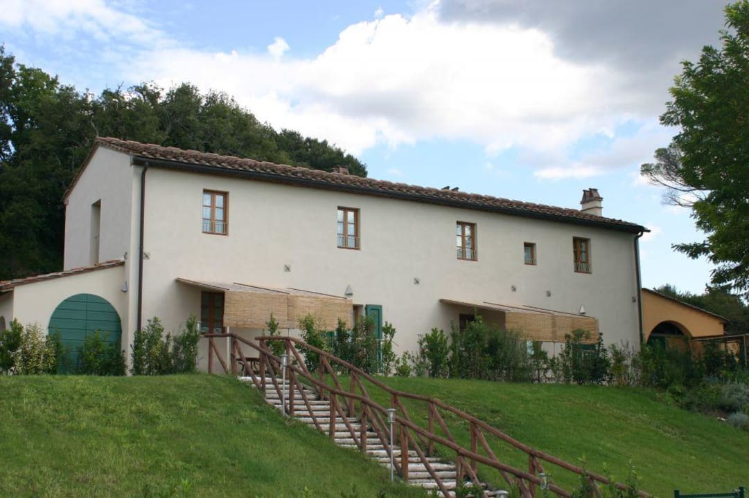 Außenansicht vom Pool aus gesehen Casale Al Pino