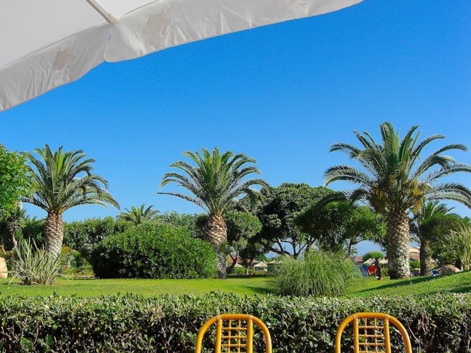 Unser Ausblick vom Frühstückstisch Anissa Beach & Village