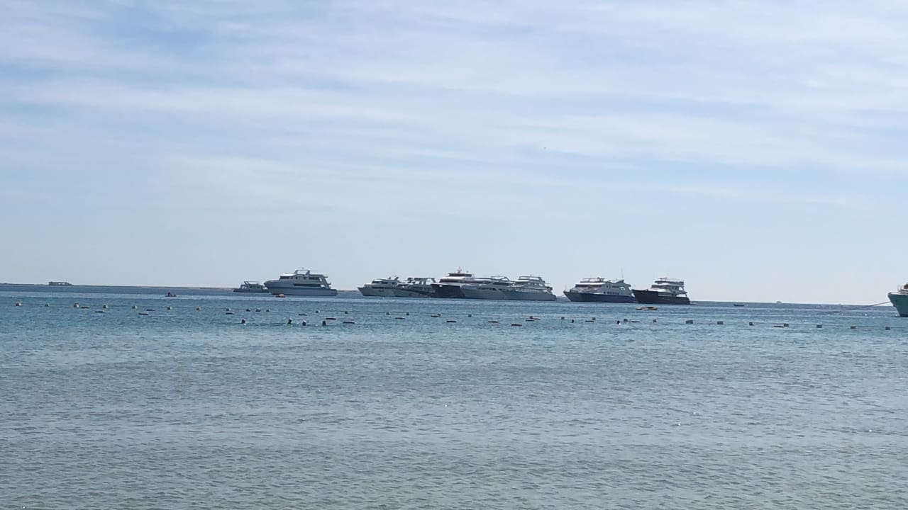 Ausblick Pickalbatros White Beach Resort - Hurghada