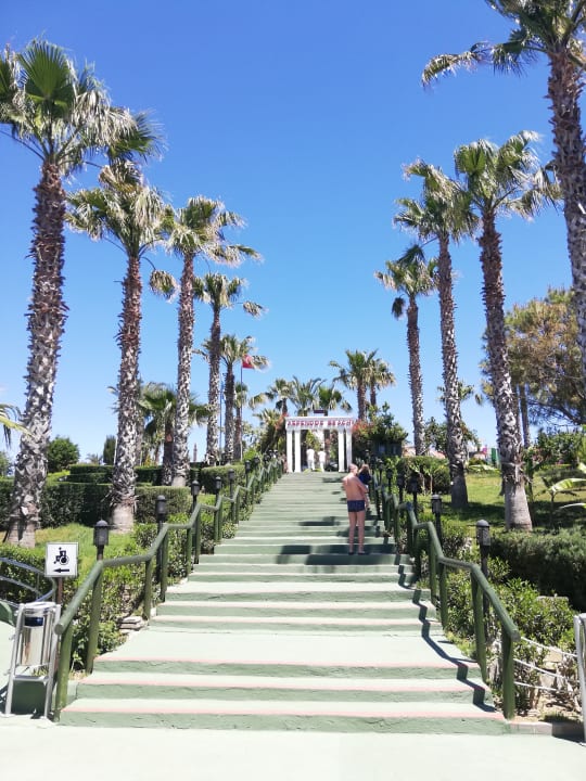 Gartenanlage Trendy Aspendos Beach Hotel