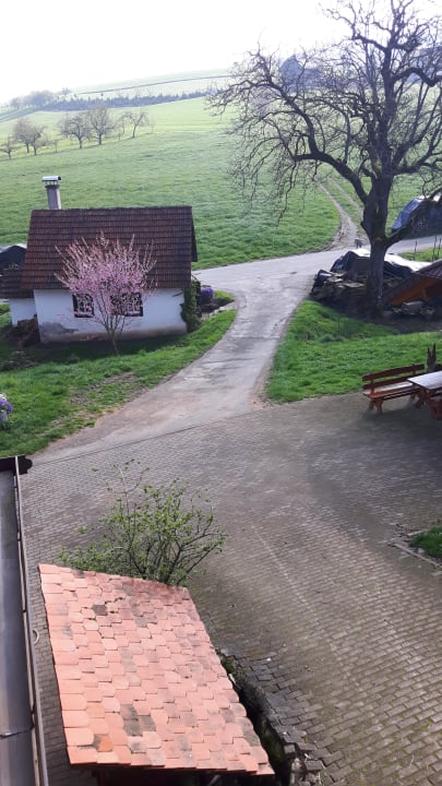 Ausblick Ferienwohnungen Hugeseppehof