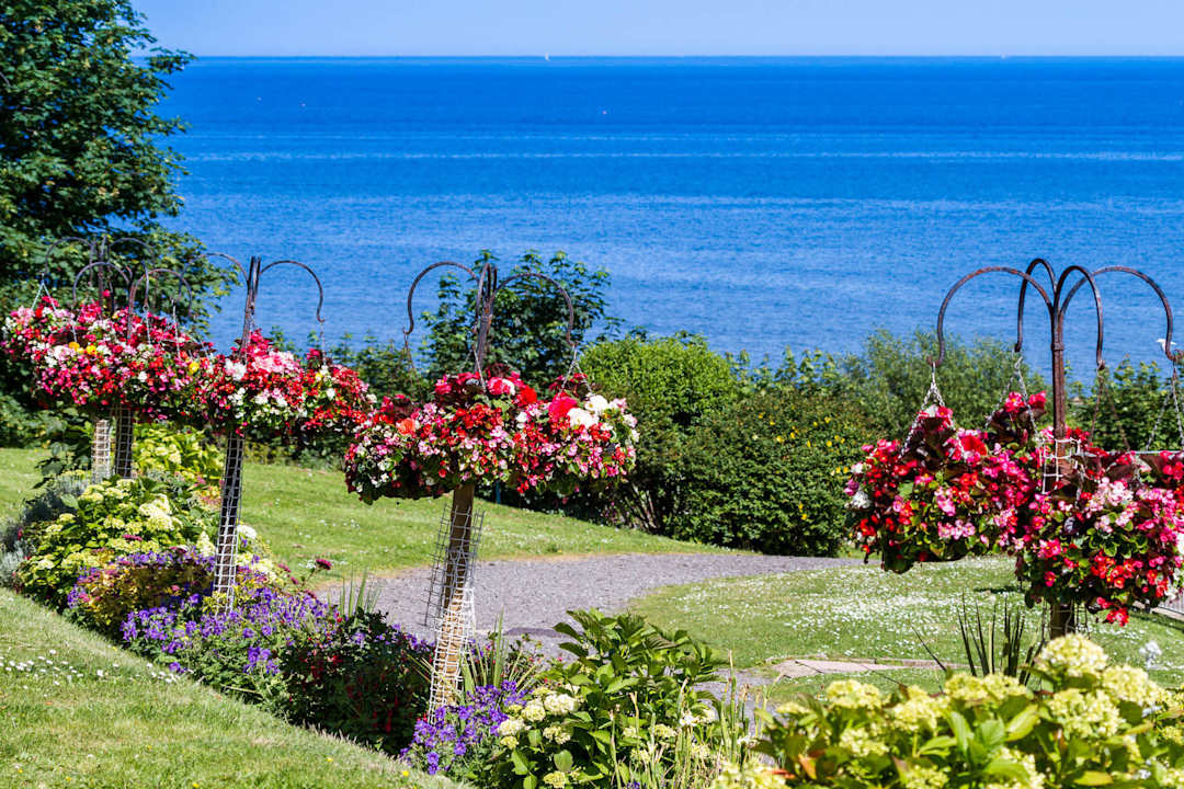 From Tennis Court Langstone Cliff Hotel