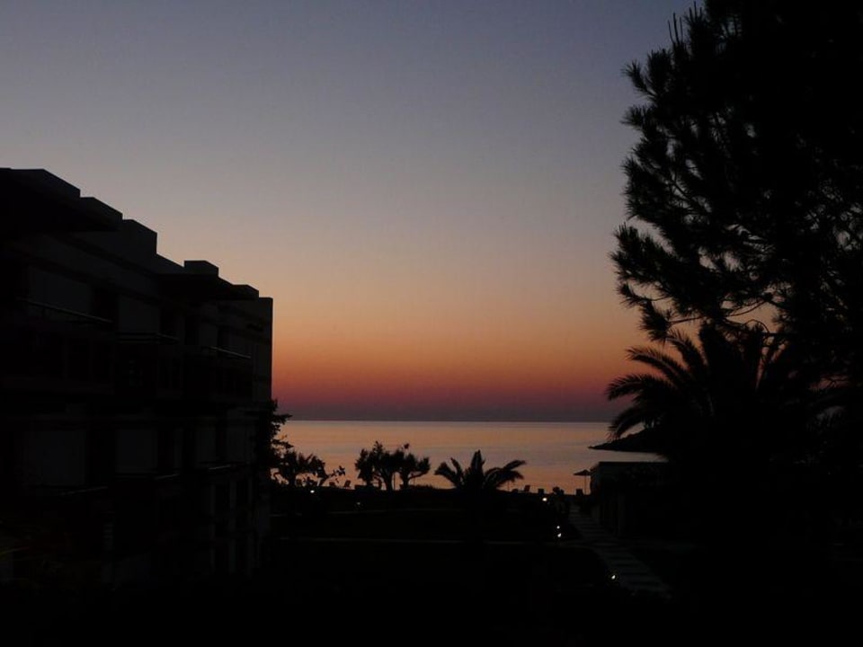 Abenddämmerung Grecotel Meli Palace