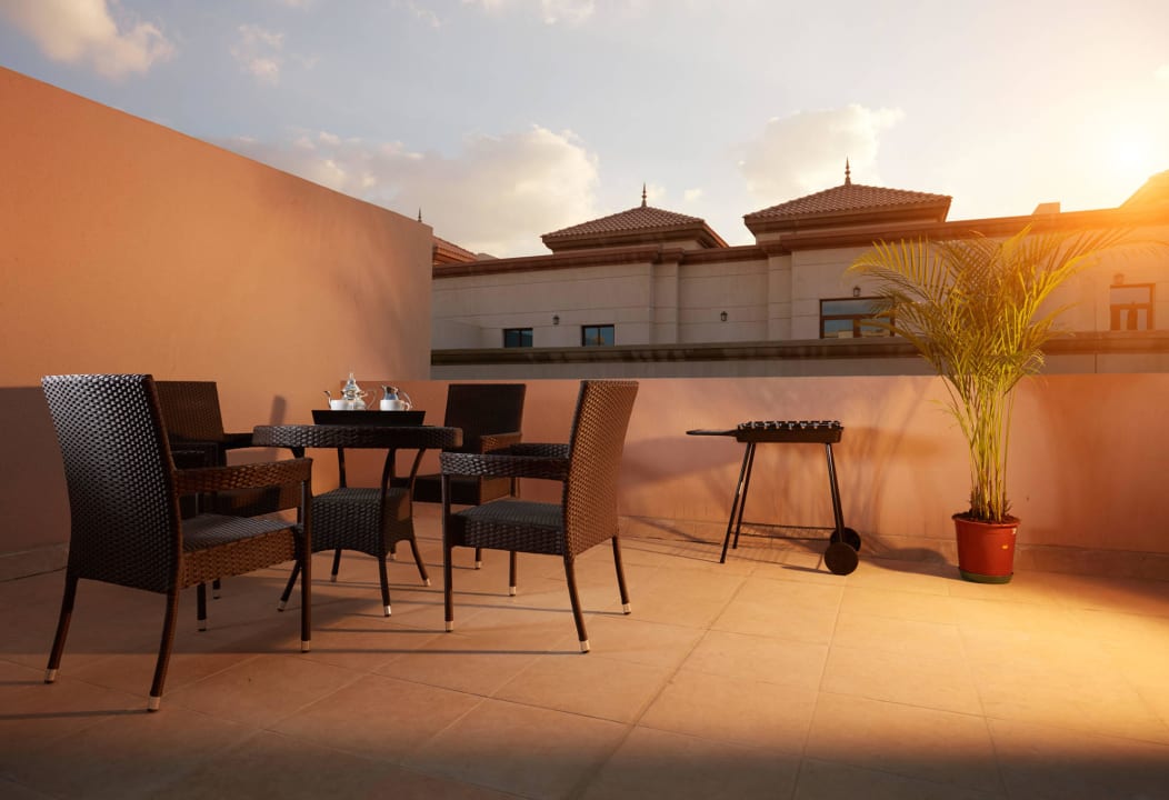 One bedroom suite terrace Andalus Al Seef Resort & Spa