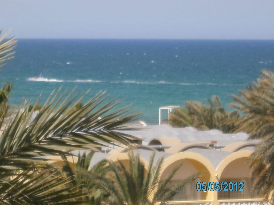 Blick vom Balkon Hotel Marhaba Club