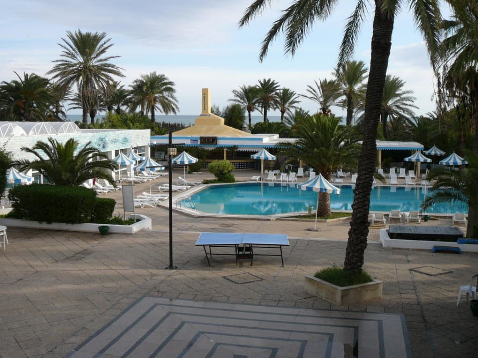 Poolanlage  Hotel Coralia Jawhara Palm Beach