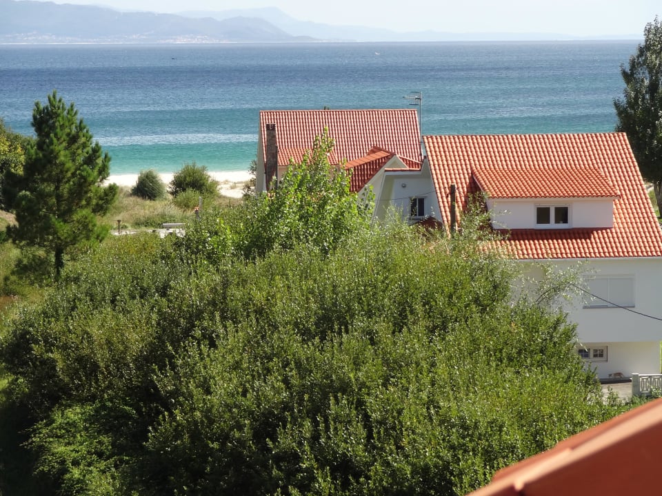 Blick vom Balkon Playa Langosteira