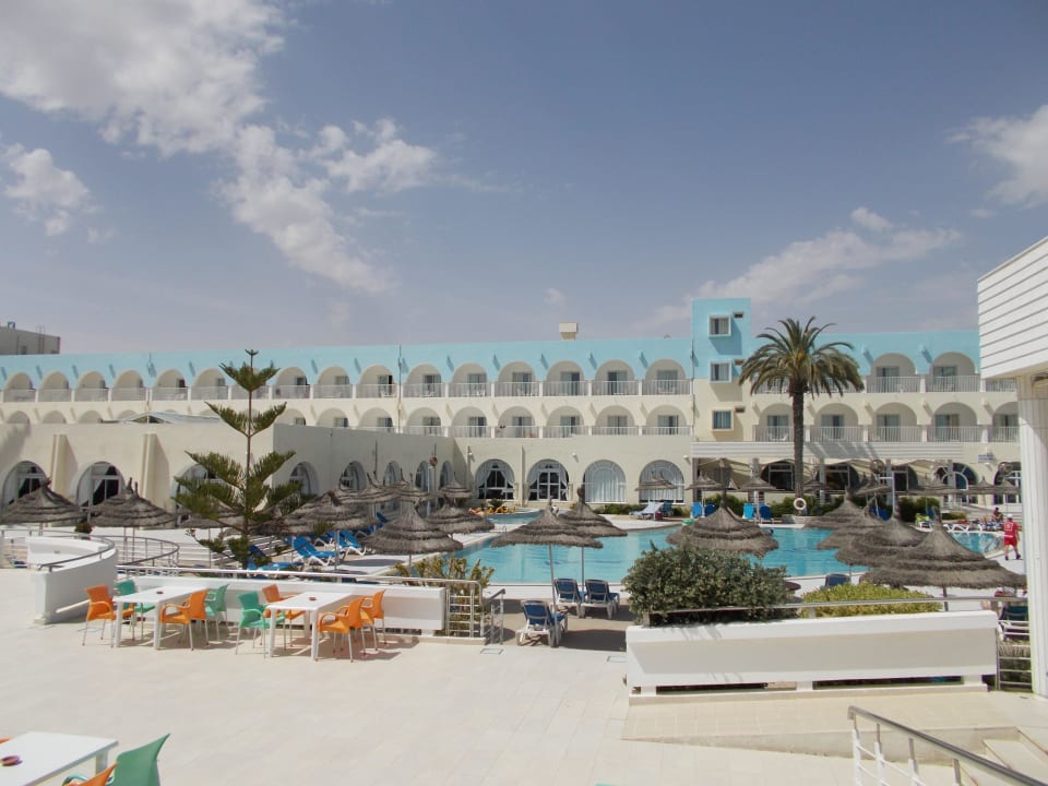 Blick von der Poolbar El Mehdi Beach Resort