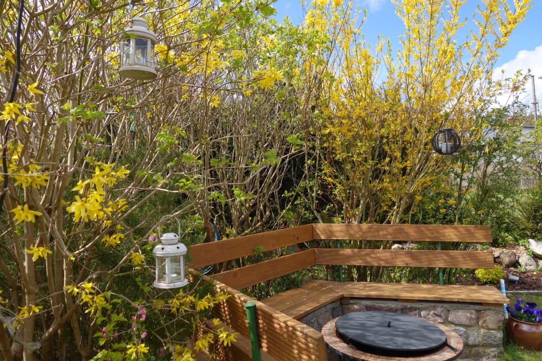 Gartenanlage Ferienhaus Naturnah
