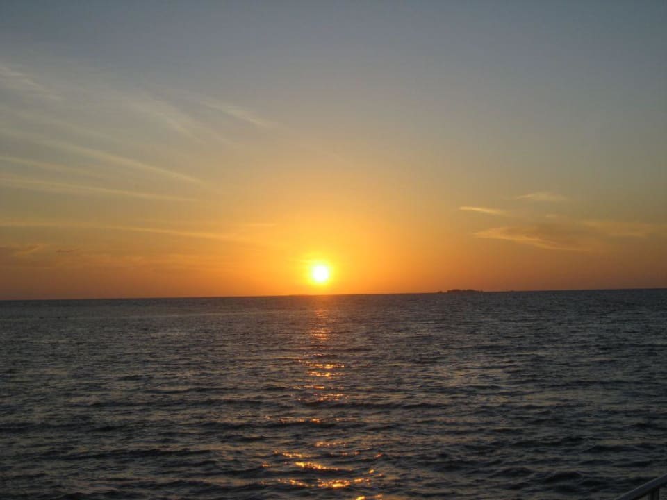 Sonnenuntergang W Maldives