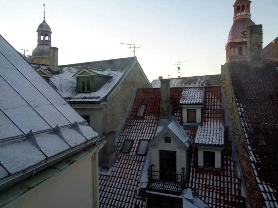 Widok z okna Rija Domus Hotel