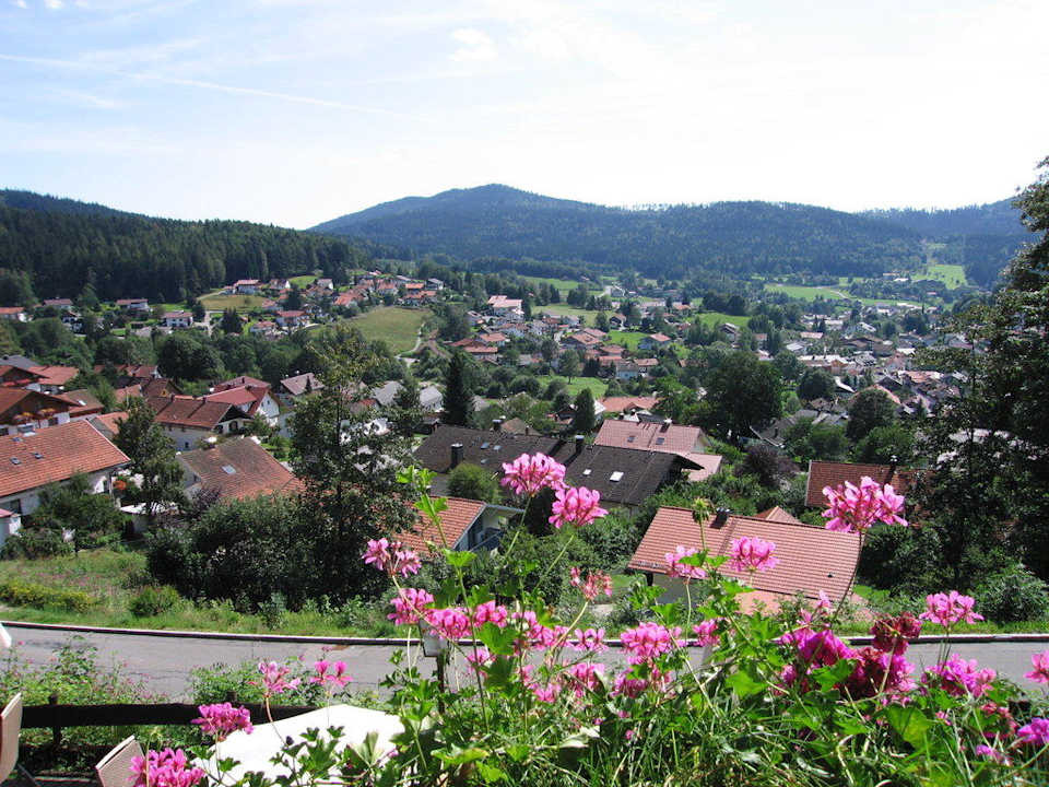 Ausblick aus Zimmer Nr. 8 Montara Suites Bodenmais