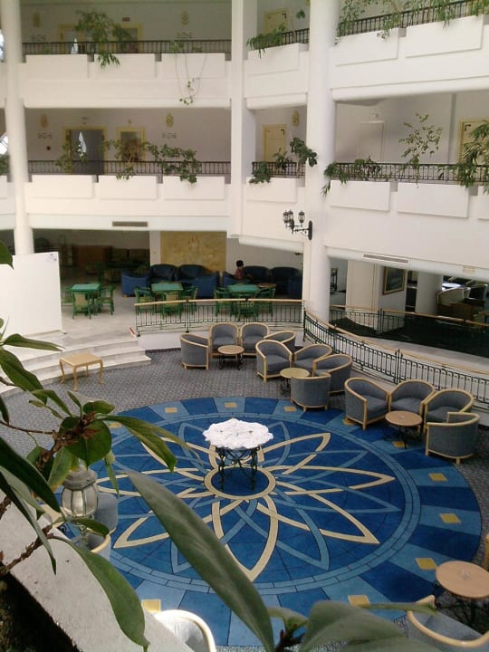 Blick von der 2.Etage Hotel El Mouradi Skanes Beach