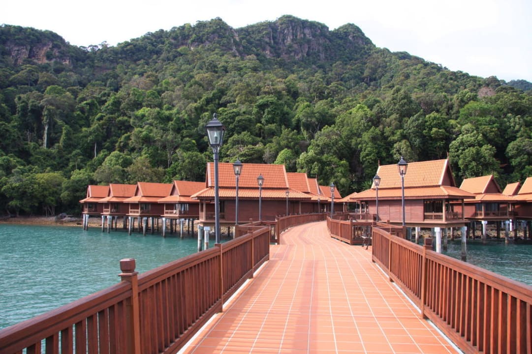 Blick vom Thai aufs Land Berjaya Langkawi Resort
