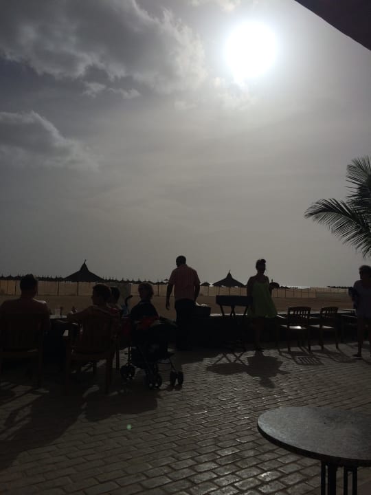 Ausblick von der Poolbar Hotel Riu Touareg