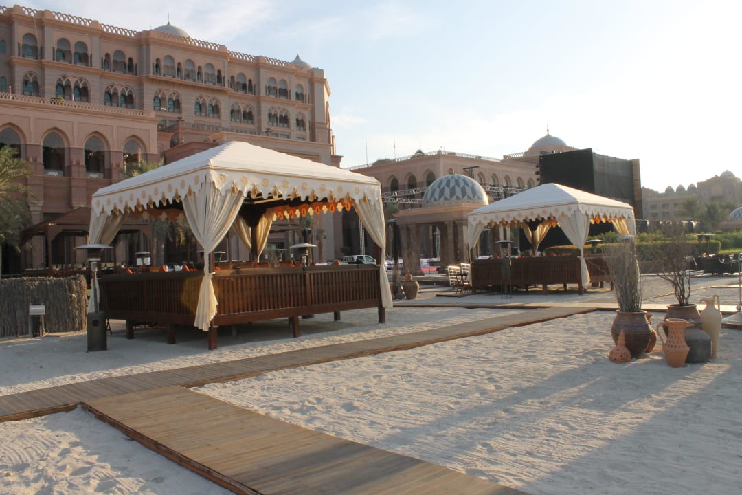 Strandrestaurant/Strandcafé Emirates Palace Mandarin Oriental