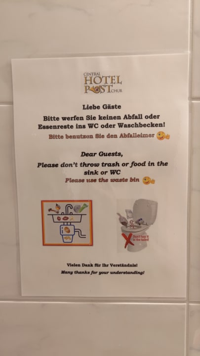 Zimmer Central Hotel Post