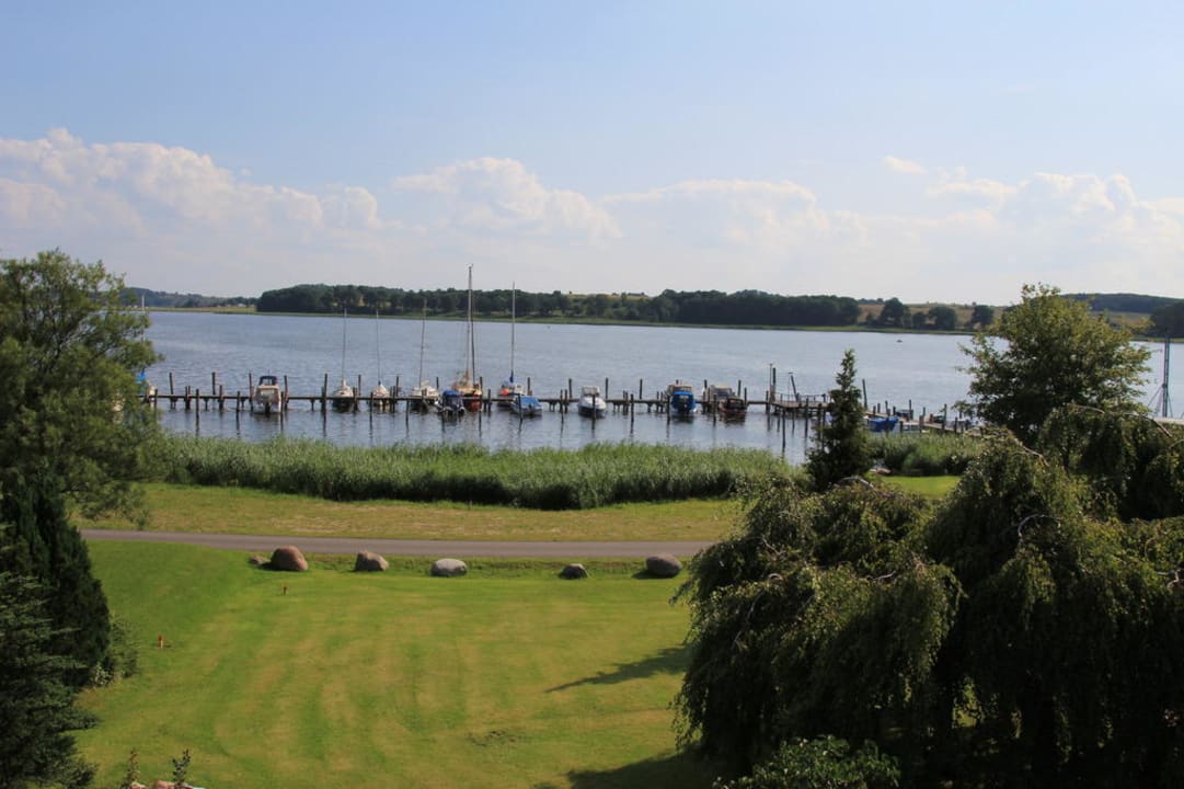 Blick vom Balkon auf den Selliner See Pension Ari