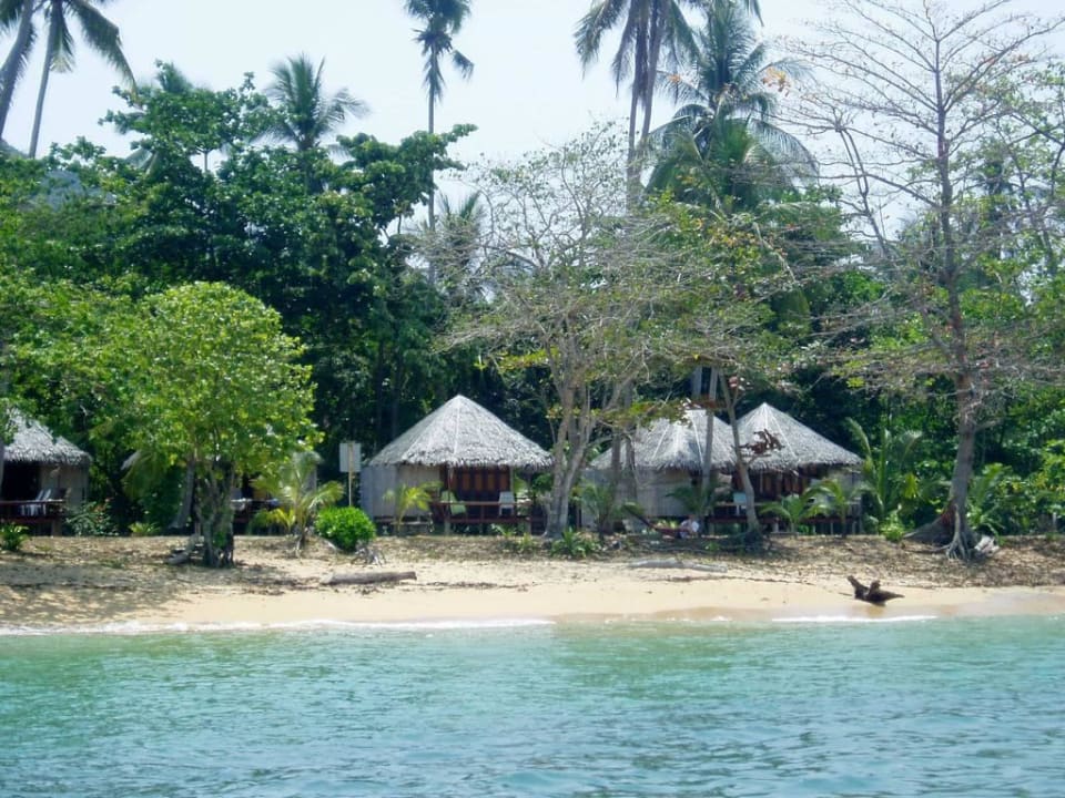 Blick vom Wasser aus Hotel Le Dugong Libong Resort